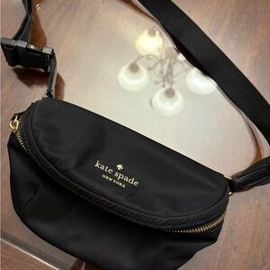 Kate Spade Black Belt Bag